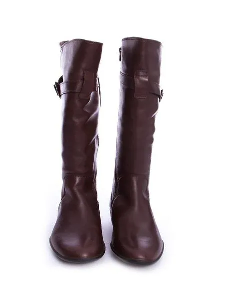 bota pratik hebilla marron